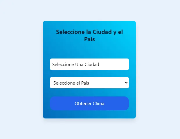 App Clima