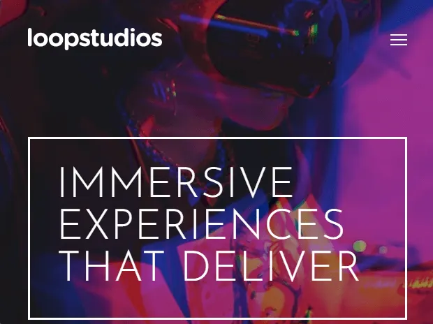 Landing Page LoopStudios
